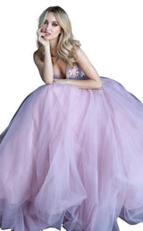 1 of 4 Jovani 67459BG Mauve
