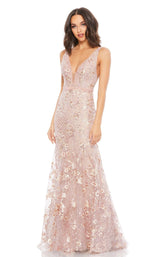 1 of 3 Mac Duggal 67481 Rose/Pink