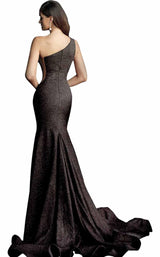 7 of 22 Jovani 67650BG Black Multi