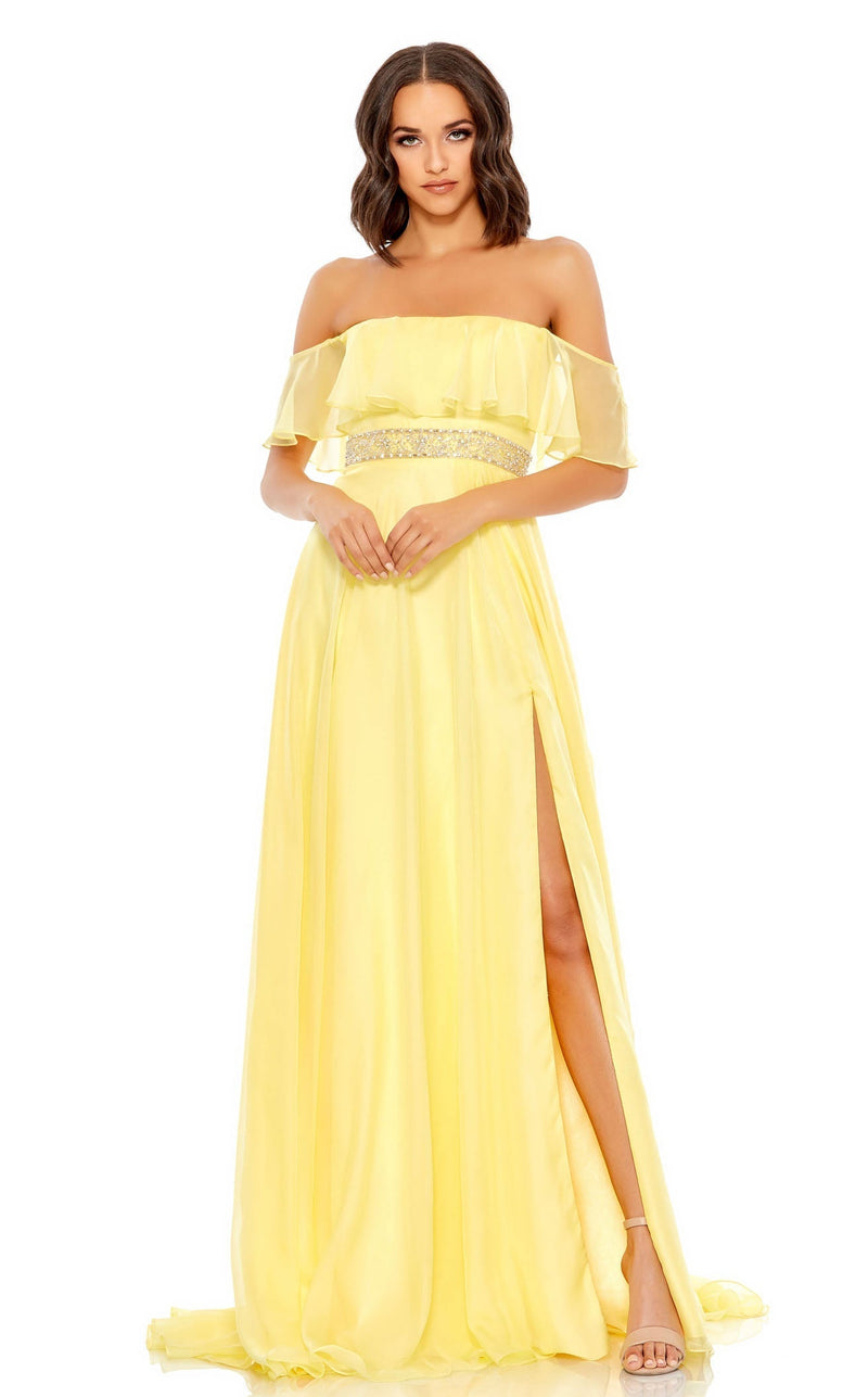 Mac Duggal 67817 Lemon