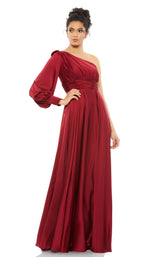 1 of 4 Mac Duggal 67866 Burgundy