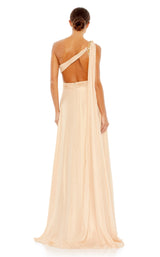 3 of 4 Mac Duggal 68053 Gold/Nude