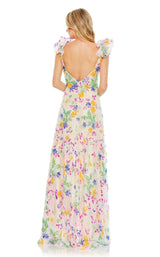 2 of 3 Mac Duggal 68068 White Multi