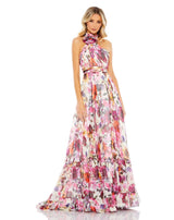 1 of 3 Mac Duggal 68108 White Multi