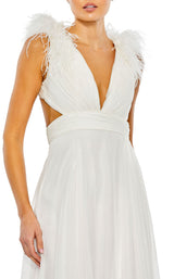 6 of 6 Mac Duggal 68113 White