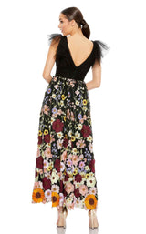 3 of 3 Mac Duggal 68204 Black Multi