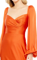 2 of 3 Mac Duggal 68335 Dress Burnt-Orange