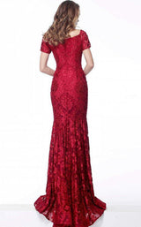 2 of 2 Jovani 68446BG Burgundy