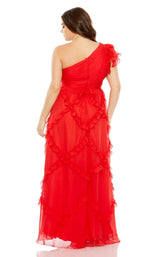 3 of 3 Mac Duggal Fabulouss 68540 Dress Red