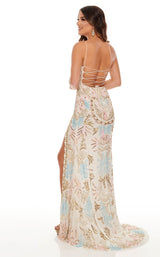 5 of 10 Rachel Allan 70002 White-Blue-Pink