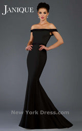 1 of 9 Janique C1456 Black/Black