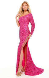 1 of 8 Rachel Allan 70236 Hot Pink