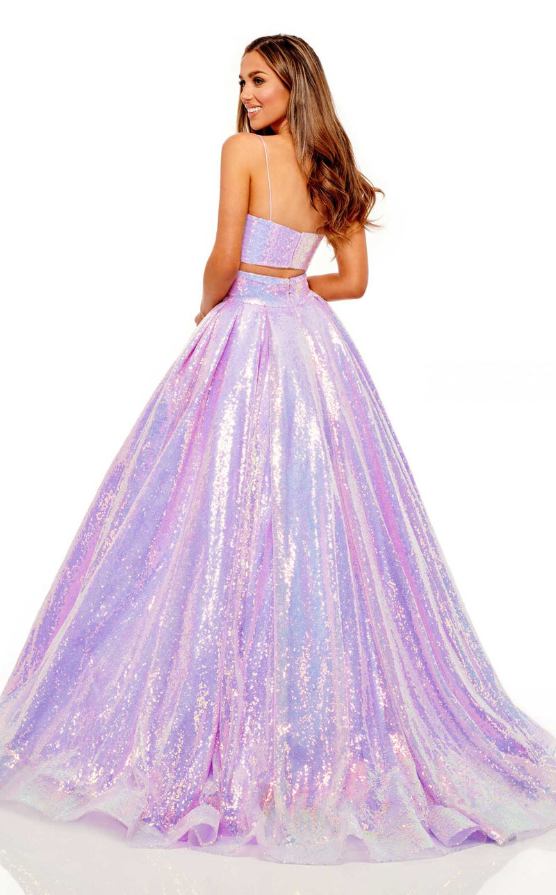 Rachel Allan 70238 Lilac Iridescent