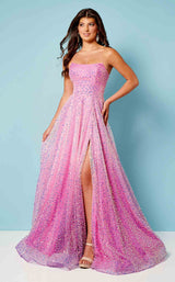 6 of 11 Rachel Allan 70292 Pink Ombre