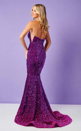 7 of 9 Rachel Allan 70293 Purple Ombre