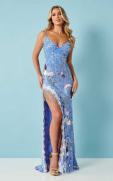 1 of 6 Rachel Allan 70352 Periwinkle-Multi