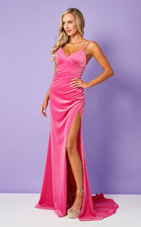 3 of 6 Rachel Allan 70457 Hot Pink