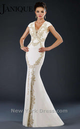 3 of 3 Janique K6513 White/Gold