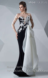 2 of 4 MNM Couture G0650 Black/White