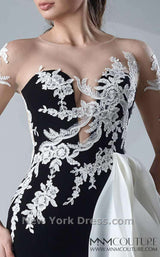 4 of 4 MNM Couture G0650 Black/White