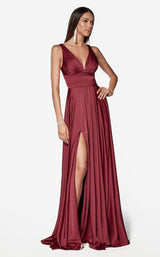 2 of 7 Cinderella Divine 7469 Burgundy