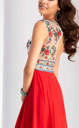 4 of 4 Clarisse 3050 Red/Multi Red/Multi