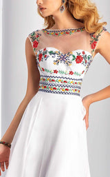 2 of 4 Clarisse 3050 White/Multi