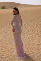 2 of 2 Chic and Holland EW990007 Nude/Silver