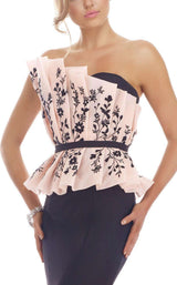 3 of 7 Janique C1688 Pink/Black