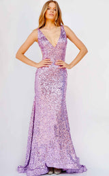 1 of 6 Jovani 23079 Lilac