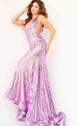 4 of 6 Jovani 23079 Lilac