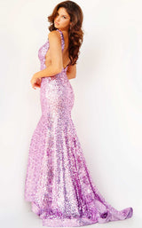 6 of 6 Jovani 23079 Lilac