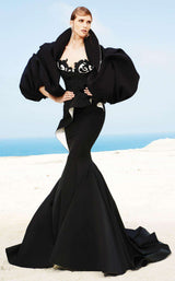 5 of 6 MNM Couture 2349 Black/White
