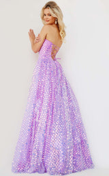 3 of 4 Jovani 08605 Lilac