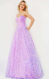 2 of 4 Jovani 08605 Lilac