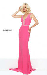 2 of 10 Sherri Hill 50814 Coral Coral