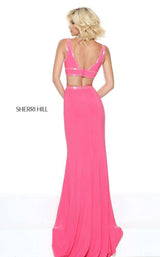 4 of 10 Sherri Hill 50814 Coral Coral