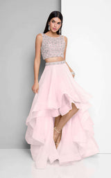 1 of 14 Terani 1711P2692 Blush/Nude