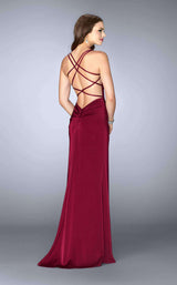 5 of 8 La Femme 24263 Burgundy