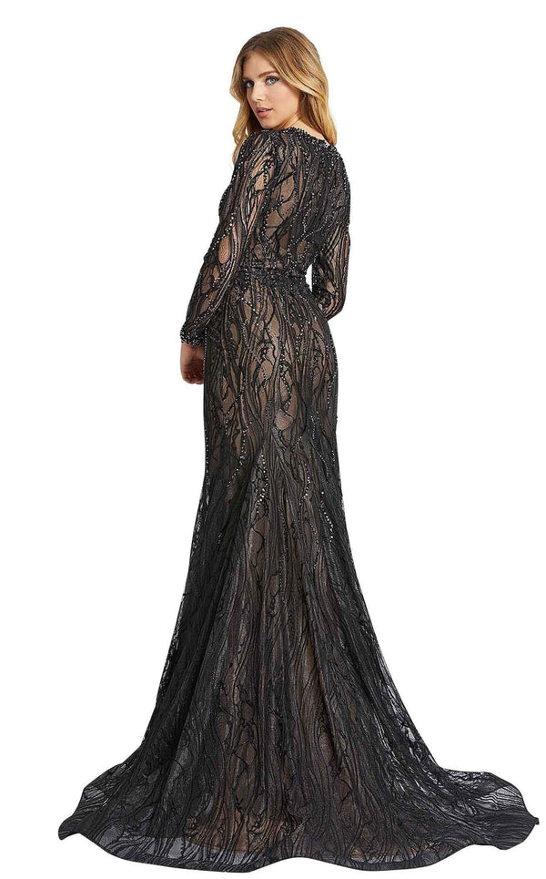 Mac Duggal 79291 Black-Nude