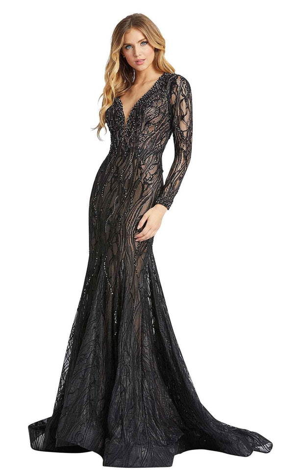 Mac Duggal 79291 Black-Nude