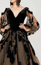 2 of 4 MNM Couture 2368 Black