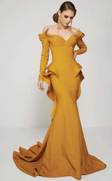 1 of 6 MNM Couture 2396 Mustard