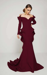 2 of 6 MNM Couture 2396 Cherry