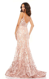 2 of 3 Mac Duggal 79369 Rose-Pink-Mocha