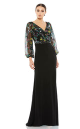 1 of 3 Mac Duggal 79379 Black Multi