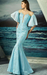 1 of 5 MNM Couture G0795 Blue