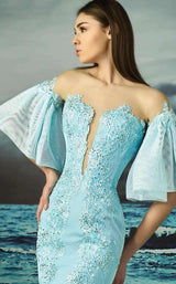 2 of 5 MNM Couture G0795 Blue