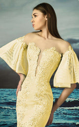 4 of 5 MNM Couture G0795 Yellow