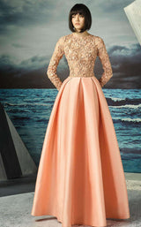 1 of 3 MNM Couture G0814 Peach